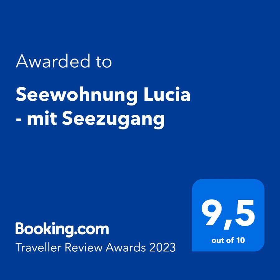 Seewohnung Lucia - Mit Seezugang Annenheim Luaran gambar